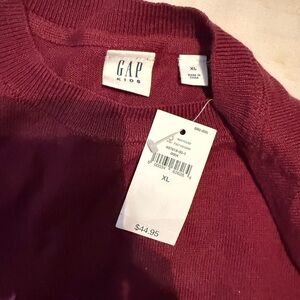GAP Kids Deep Red Knit Sweater